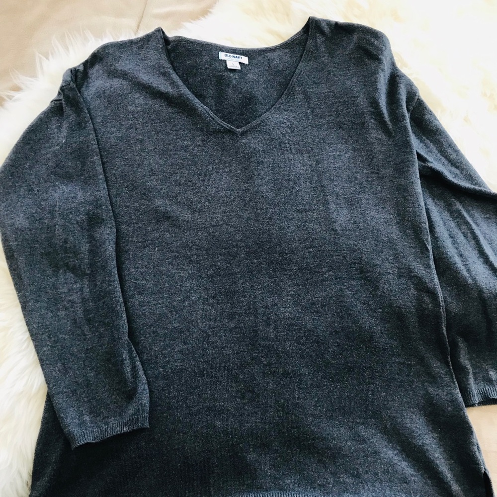 V-neck sweater